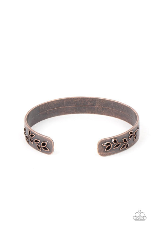 Frond Fable Copper Bracelet